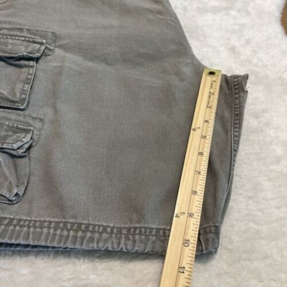 Bailey's Point Mens Gray Cargo Shorts Cotton Blend Summer Hiking Size 40 - Picture 11 of 12